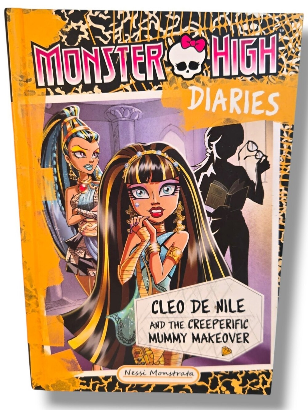 Monster High Diaries Cleo De Nile Creeperific Mummy Makeover Hardcover 1st Ed
